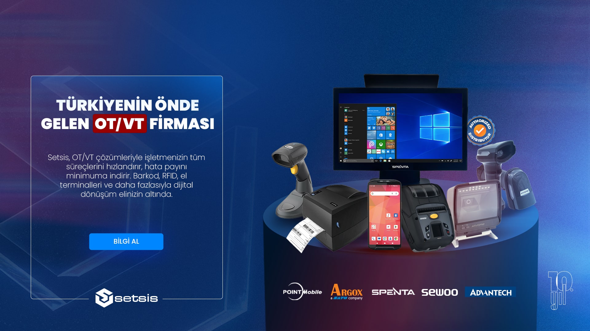 Setsis El Terminalleri ve Barkod Okuyucular - OT/VT Çözümleri