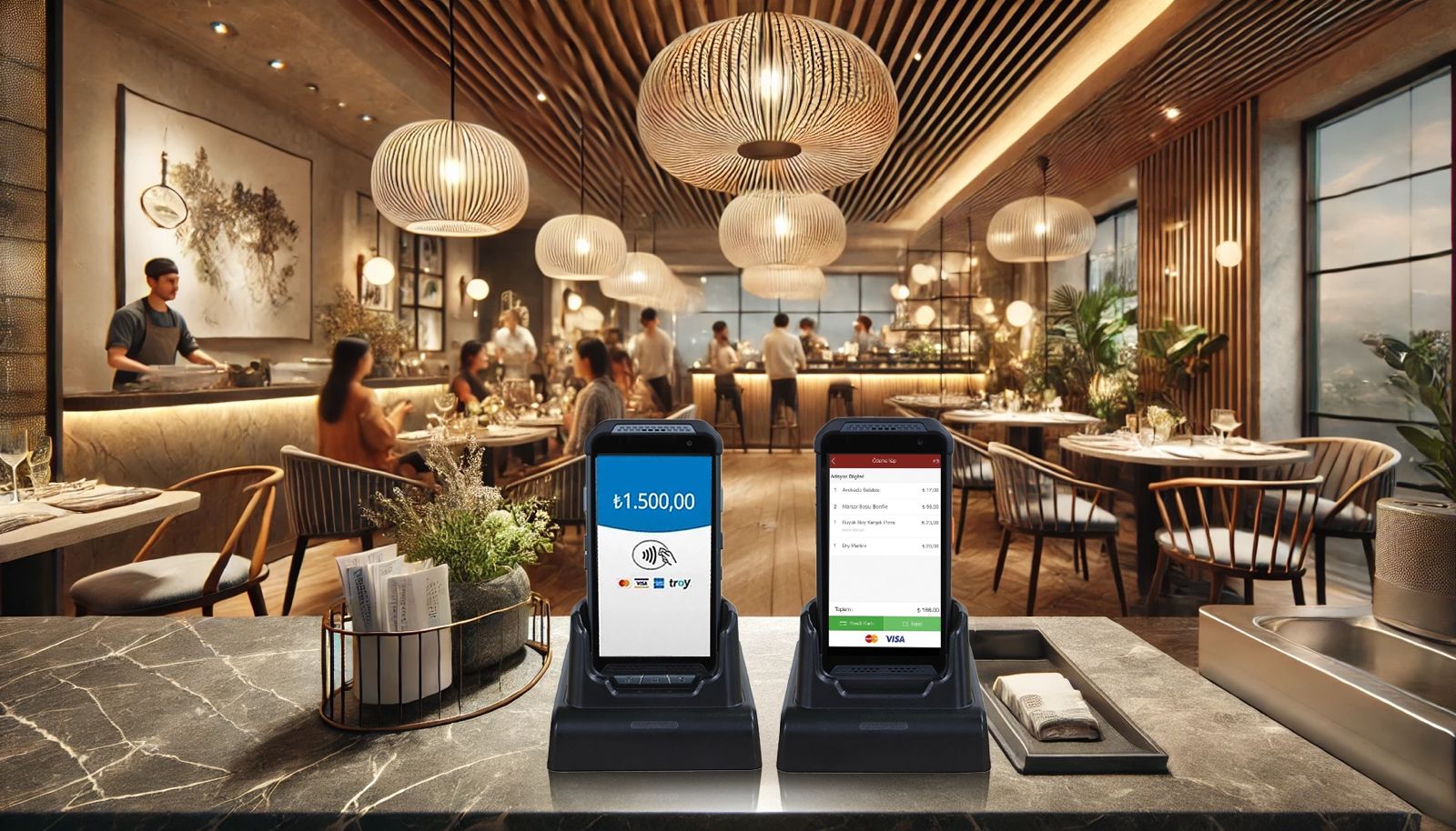 Restoran El Terminalleri ve Mobil Bilgisayarlar